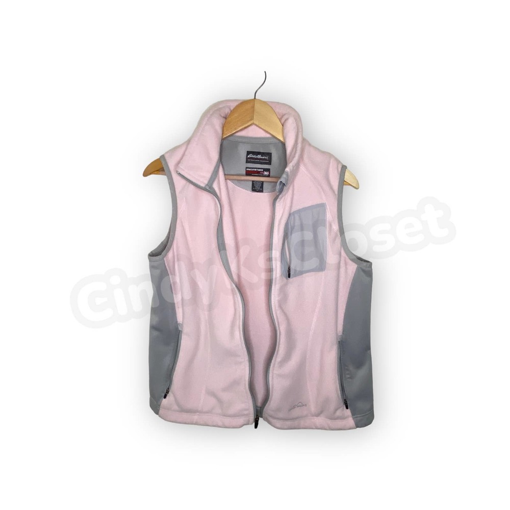 Eddie Bauer Wind Cutter Fleece 365 Polartec Vest Women’s XL